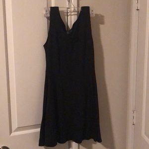 Black casual summer dress